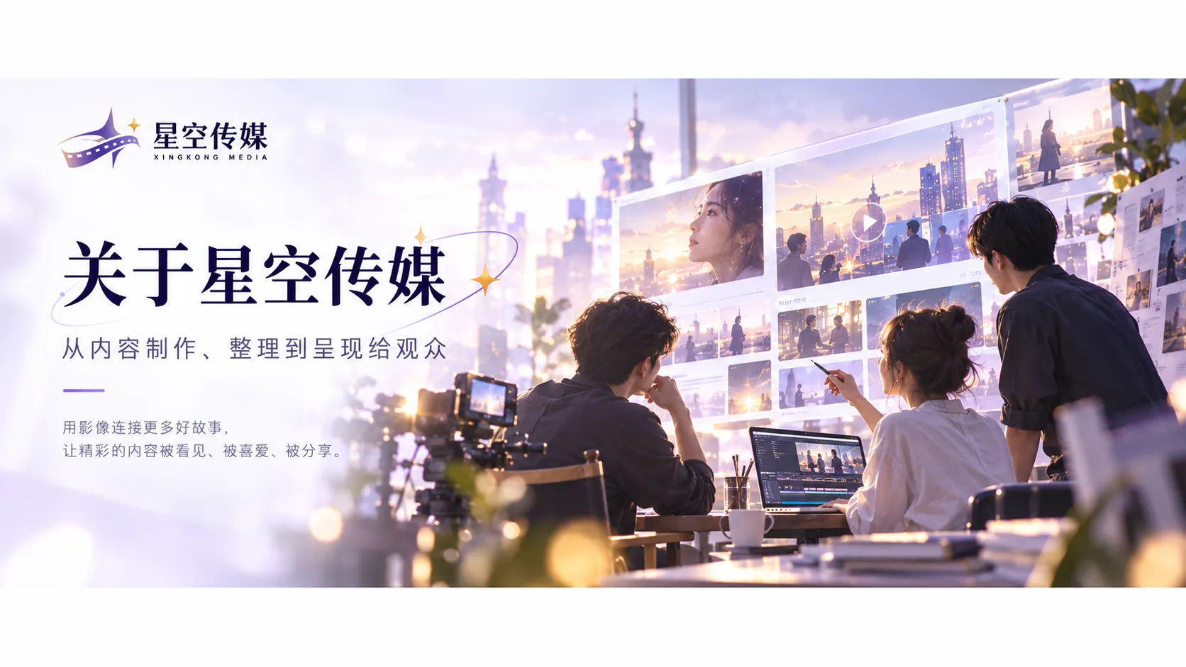 星空传媒品牌信息配图